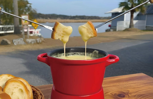 チーズフォンデュ