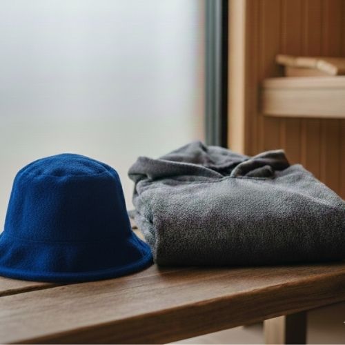 サウナハット＆ポンチョ